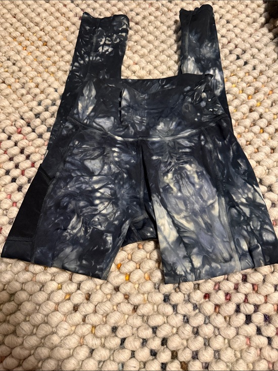 adidas Pants - adidas Black & Gray Tie-Dye Performance Leggings